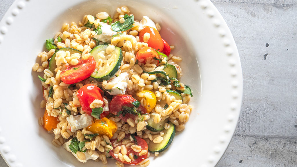 Recette de salade de courgettes