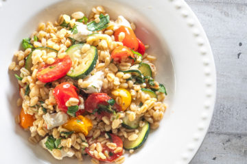 Recette de salade de courgettes