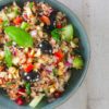 Recette végétarienne salade de quinoa