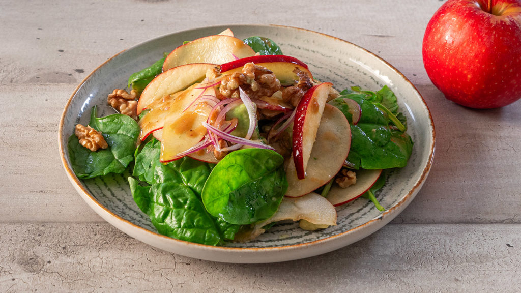 Recette de salade d'épinards